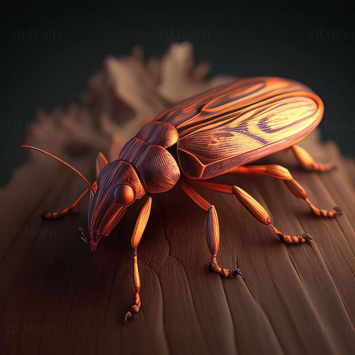 3D модель Cantharis sucinonigra (STL)